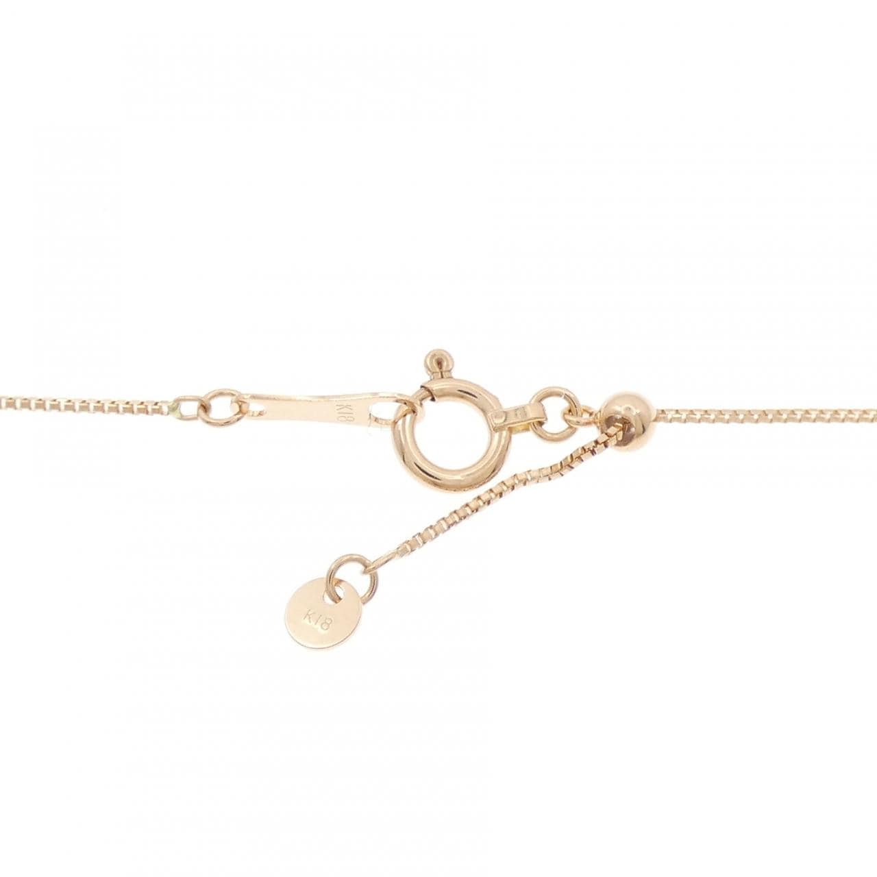 K18PG サファイヤ ネックレス 0.348CT