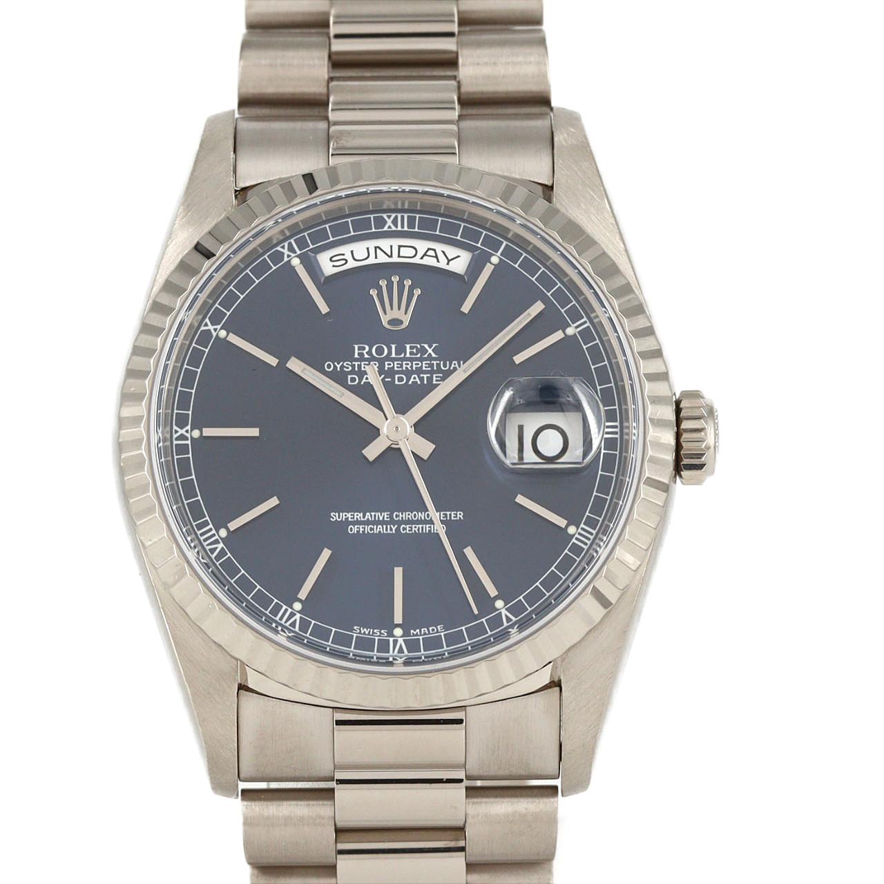 ロレックス デイデイト 18239 WG 自動巻 A番