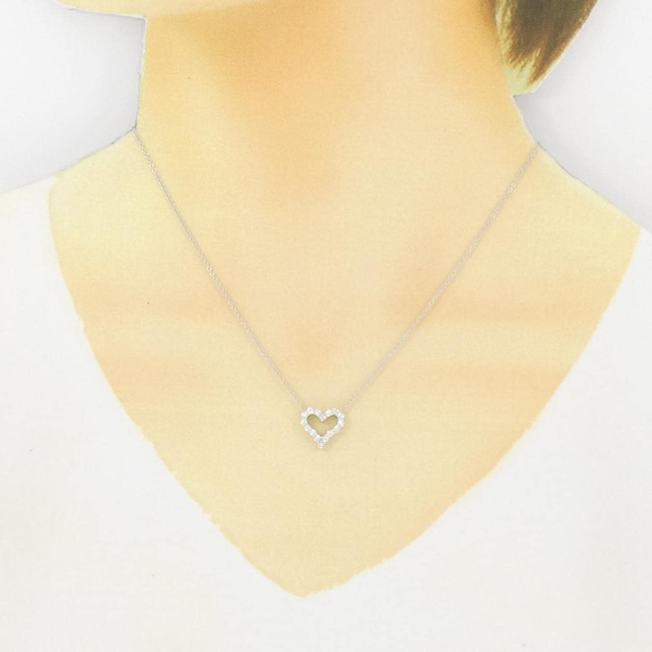 TIFFANY sentimental love迷你项链