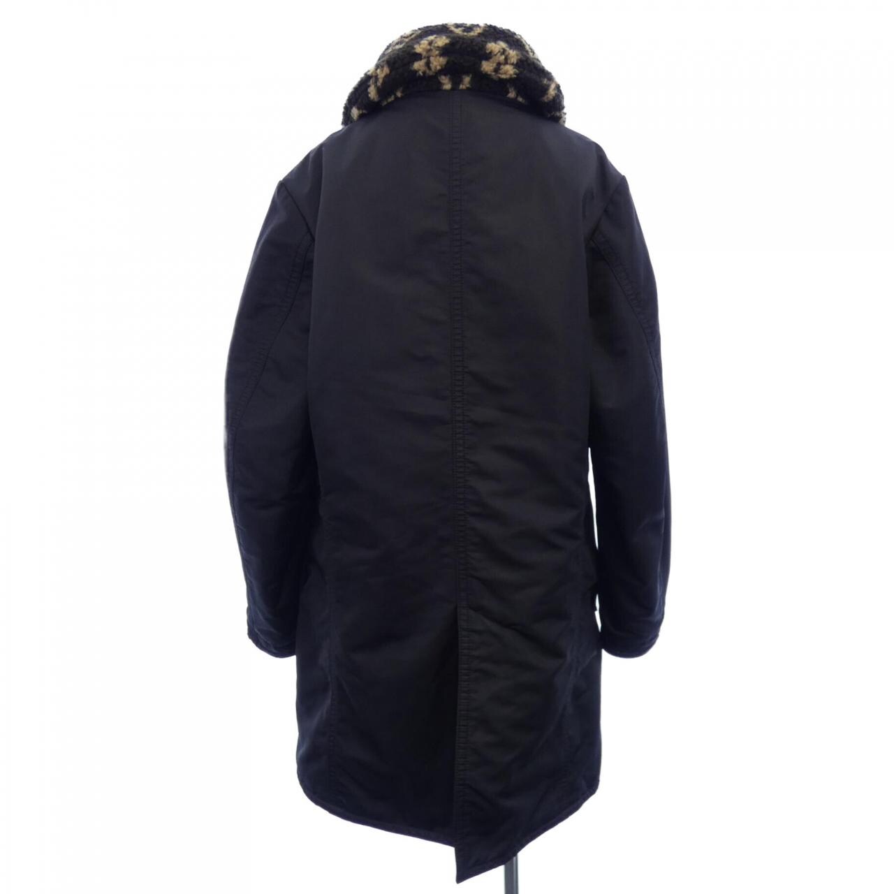 ルイヴィトン LOUIS VUITTON リバーシブルモノグラムテディ FMCO03GP1 コート