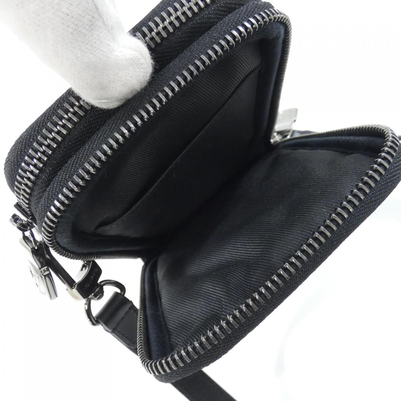 ルイヴィトン モノグラム エクリプス リバース ダブル フォン ポーチ M69534 ミニバッグ