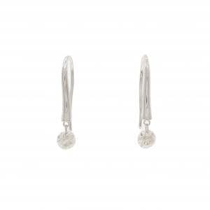 K18WG ダイヤモンド ピアス 0.30CT