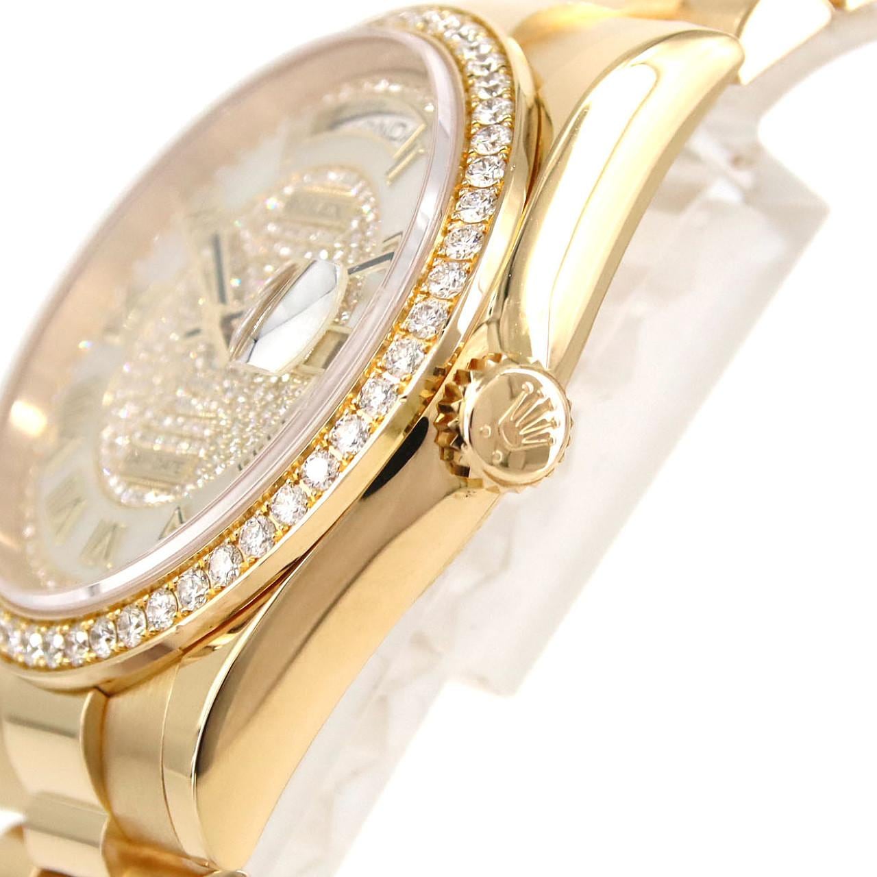 ロレックス デイデイト 118348 YG 自動巻 ランダム番