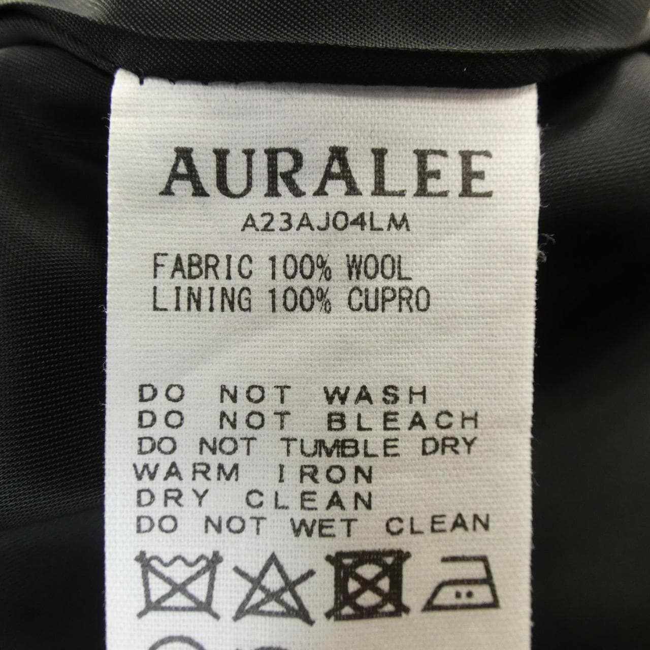オーラリー AURALEE A23AJ04LM ジャケット