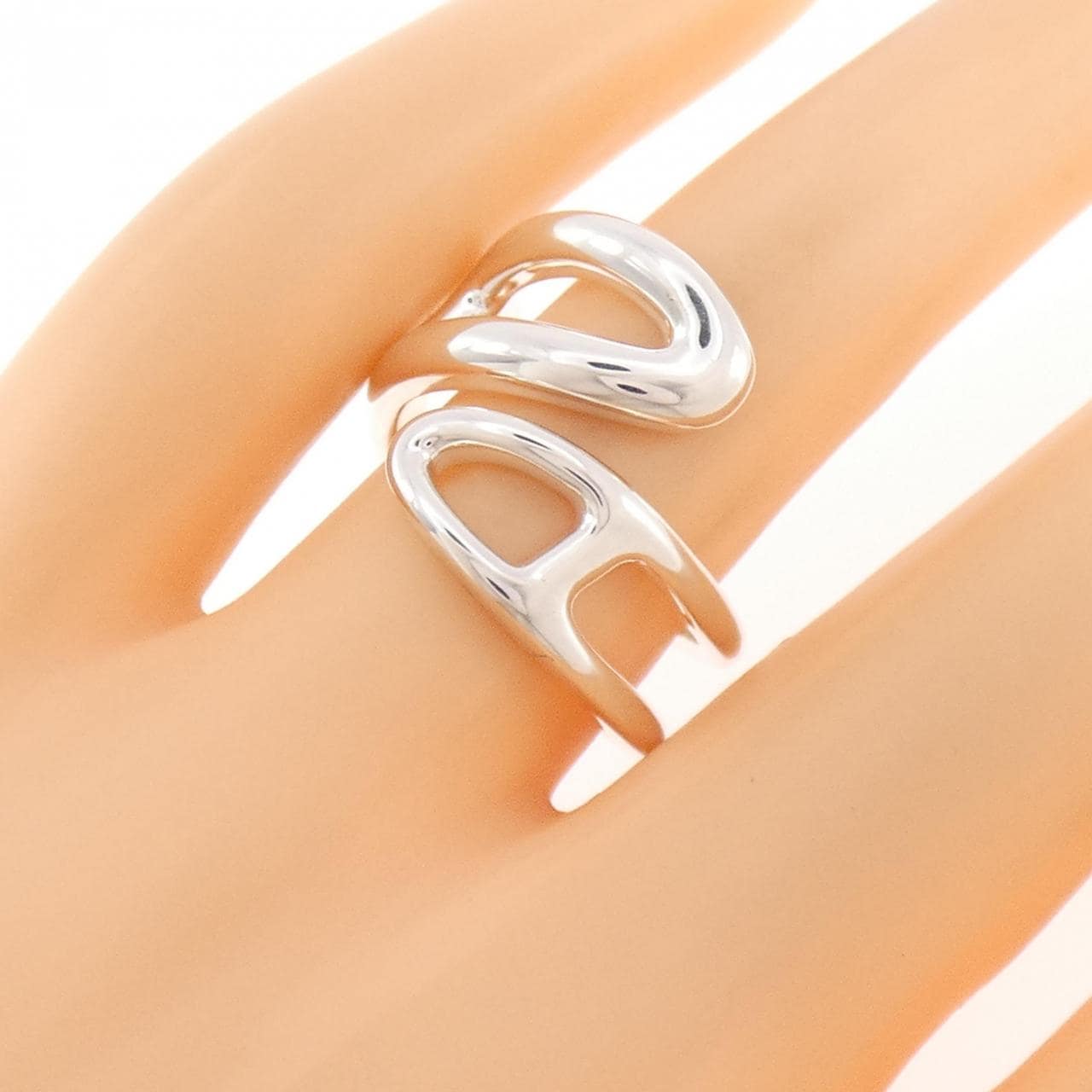 エルメス シェーヌダンクル パンク リング