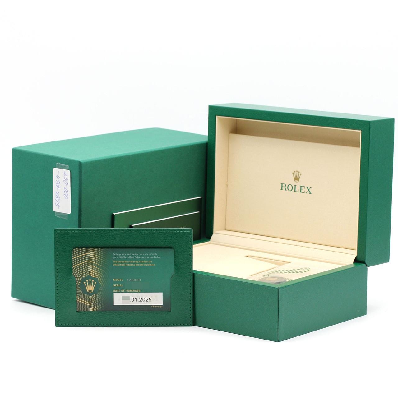 ロレックス オイスターパーペチュアル 126000 SS 自動巻 ランダム番