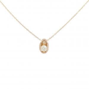 K18PG ダイヤモンド ネックレス 0.19CT