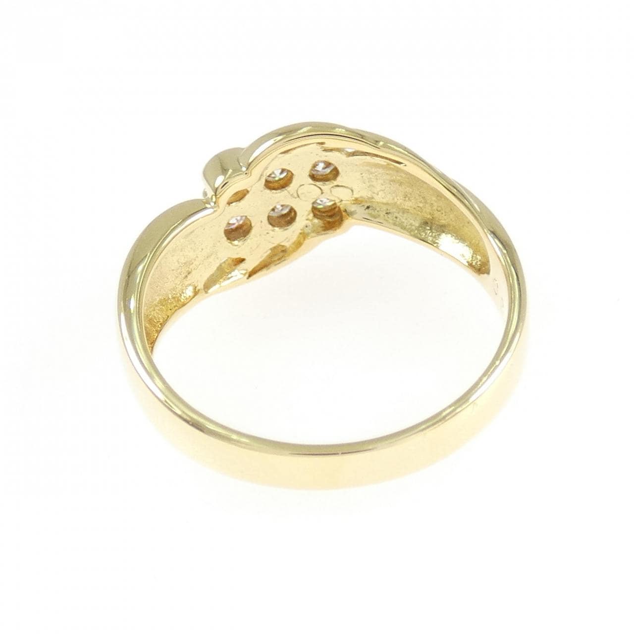 K18YG ダイヤモンド リング 0.30CT