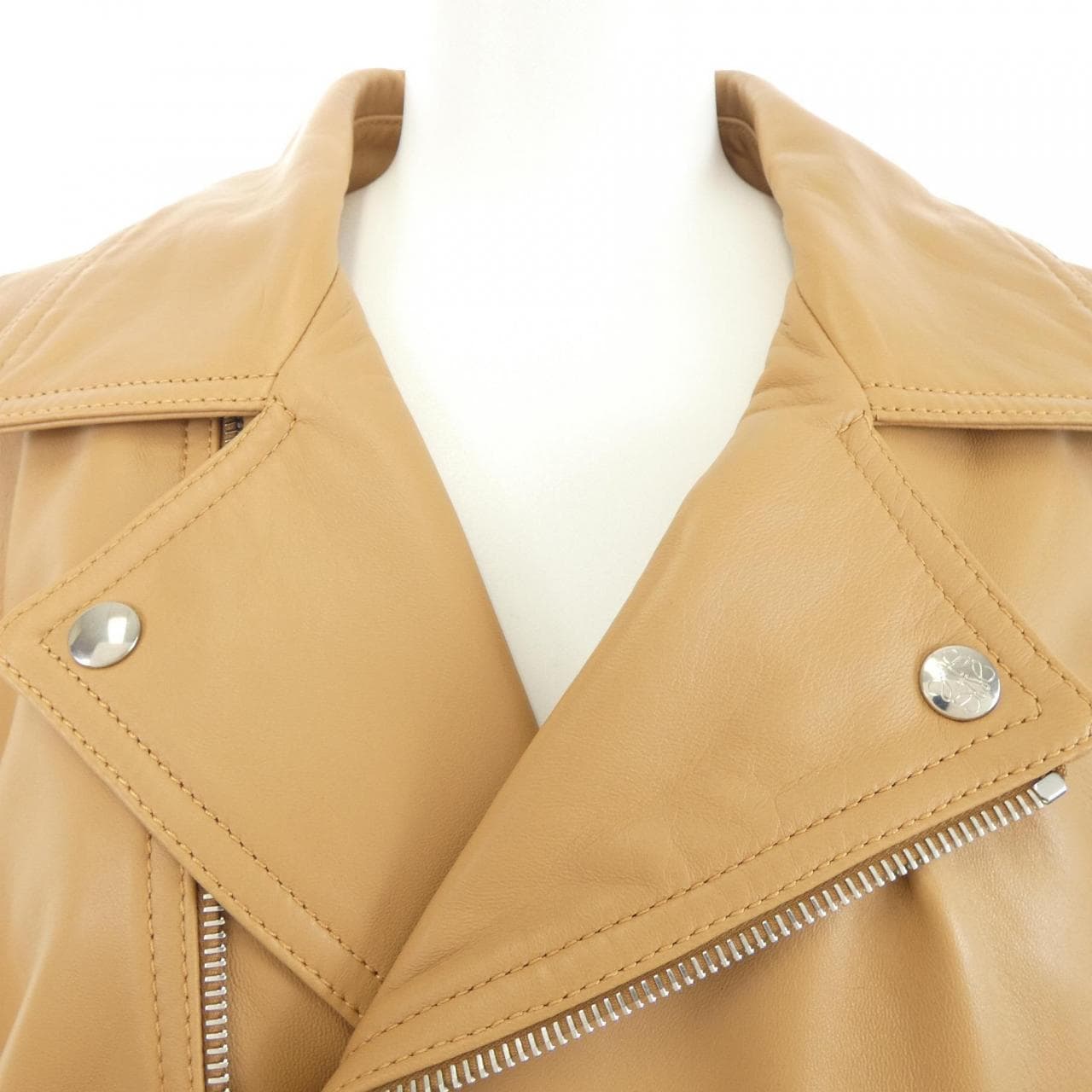 ロエベ LOEWE S359Y19L31 レザーライダースジャケット