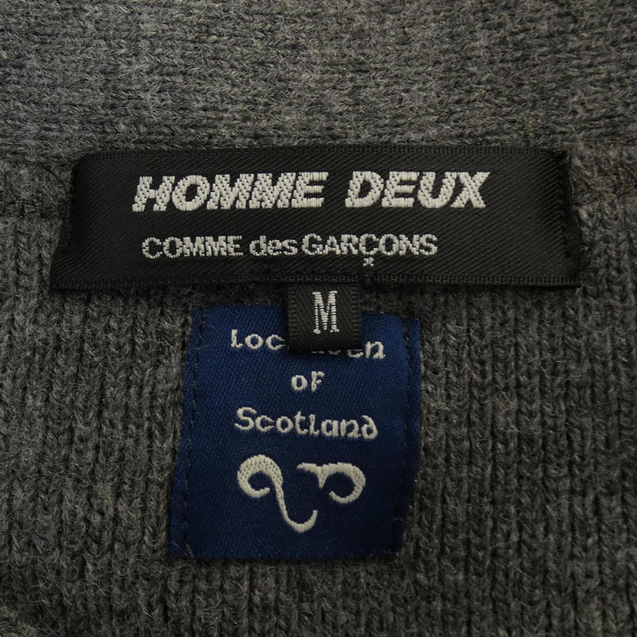 COMDEUX GARCONS HOMME DEUX開襟衫