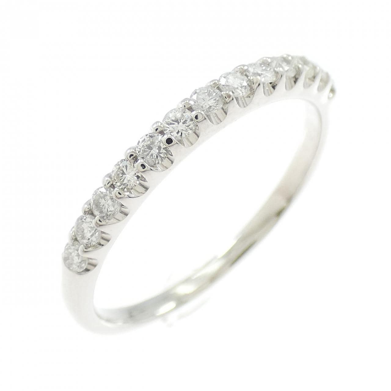 PT900 ハーフエタニティ ダイヤモンド リング 0.23CT