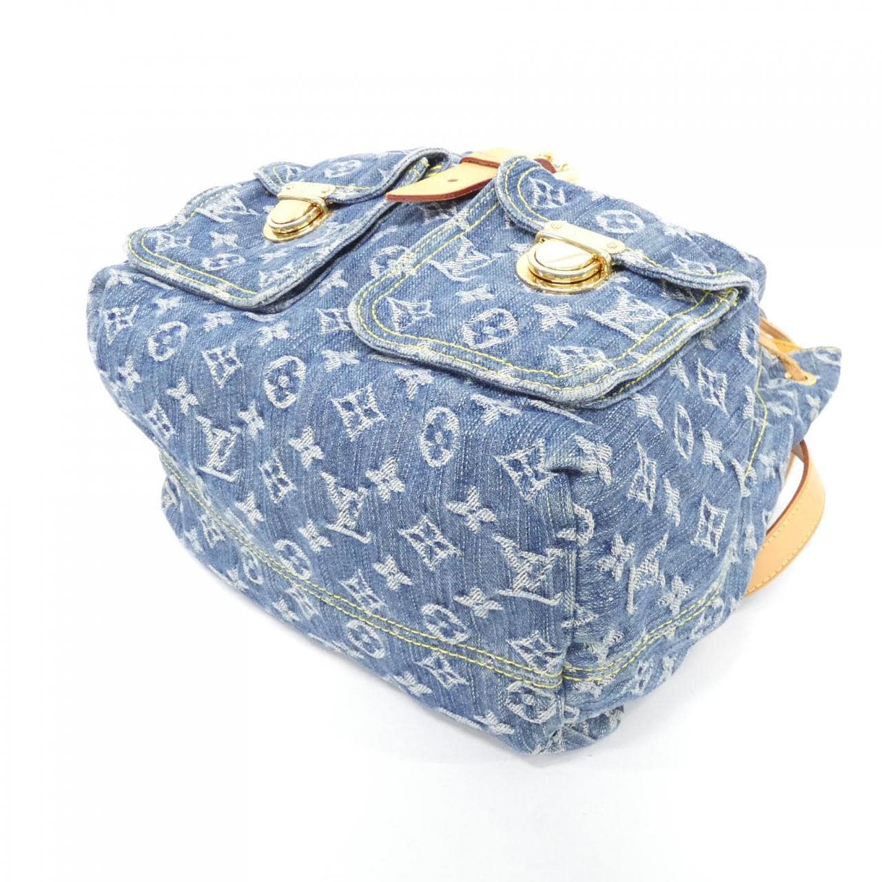 LOUIS VUITTON Monogram牛仔布袋广告 GM M95056双肩包