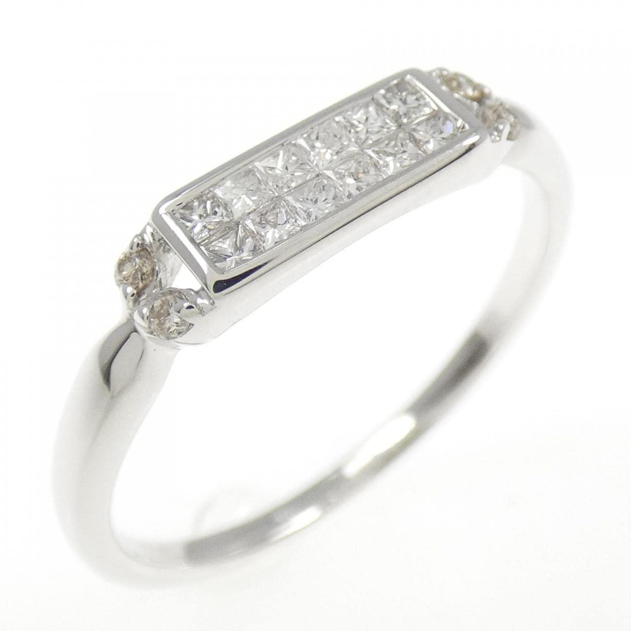 K18WG ダイヤモンド リング 0.20CT