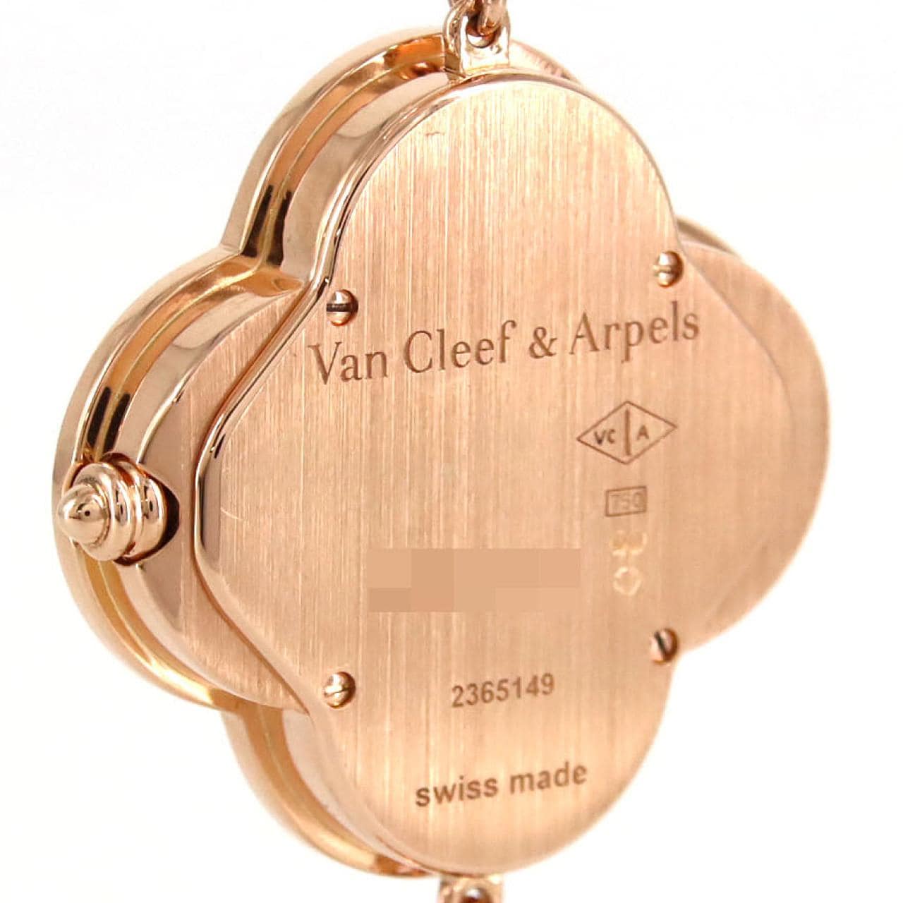 ヴァンクリーフ&アーペル アルハンブラ PG/D･ブレスD 2365149/VCARN5KC00 PG･RG クォーツ