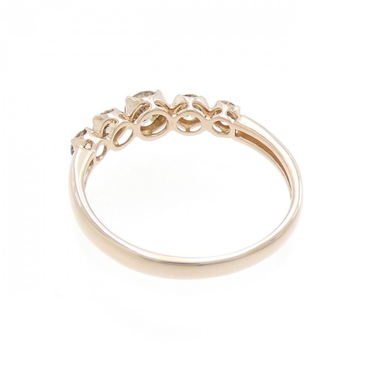 K18PG ダイヤモンド リング 0.50CT