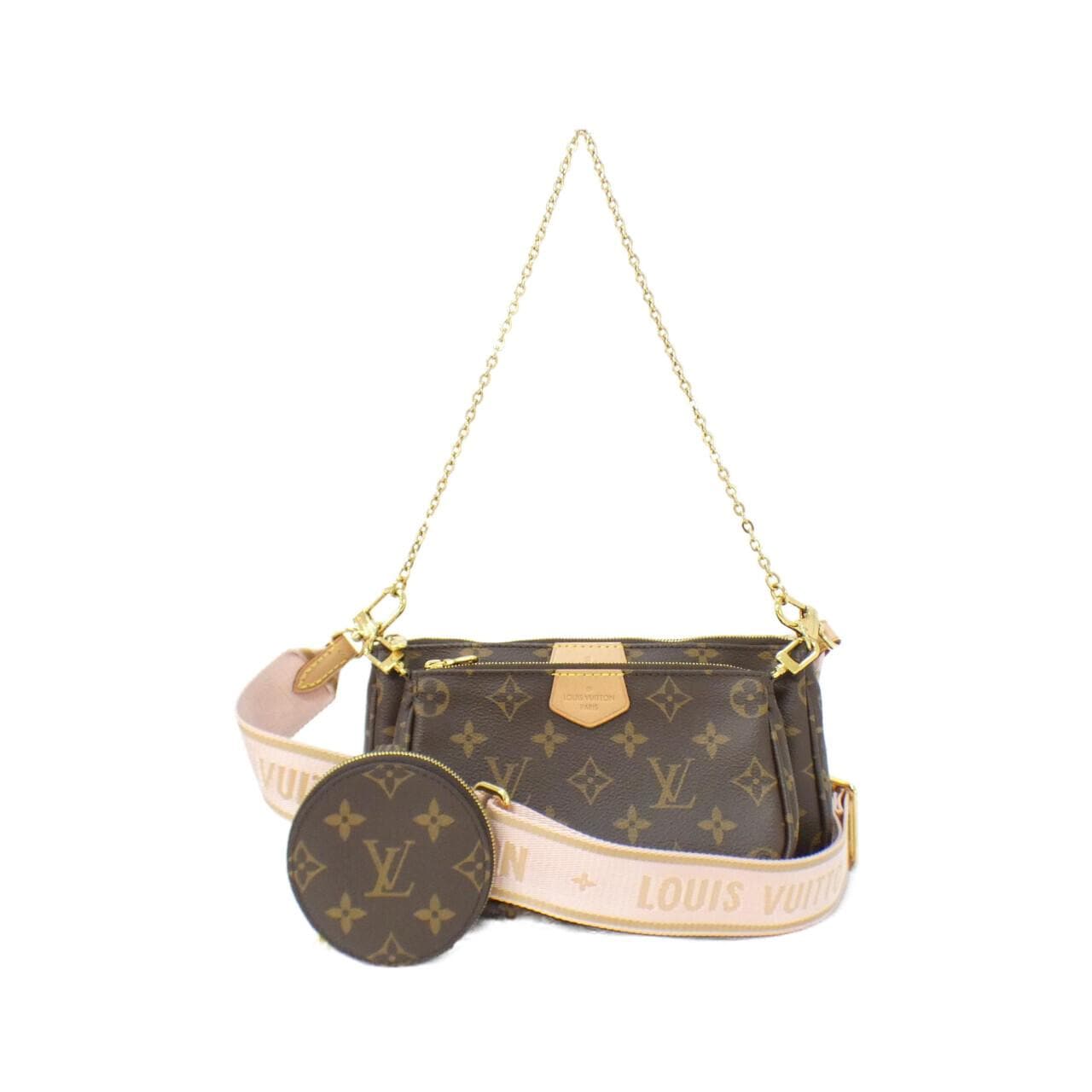 LOUIS VUITTON Monogram多口袋配件 M44840 單肩包
