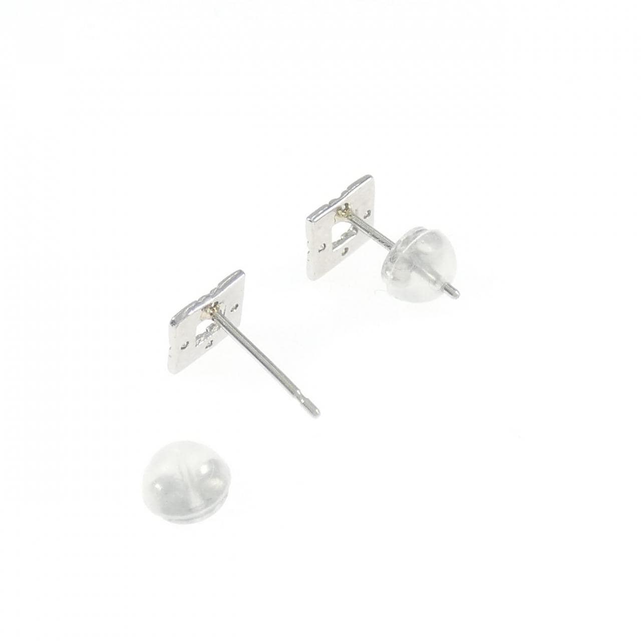 PT900 ダイヤモンド ピアス 0.08CT