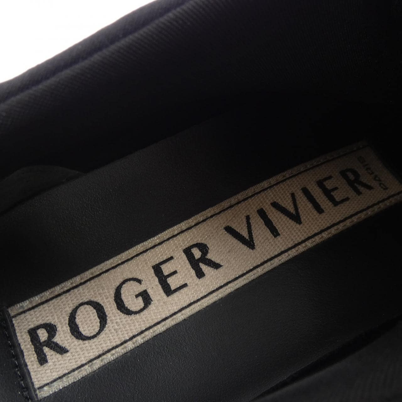 ロジェヴィヴィエ ROGER VIVIER ヴィヴ ラン　ストラスバックル スニーカー