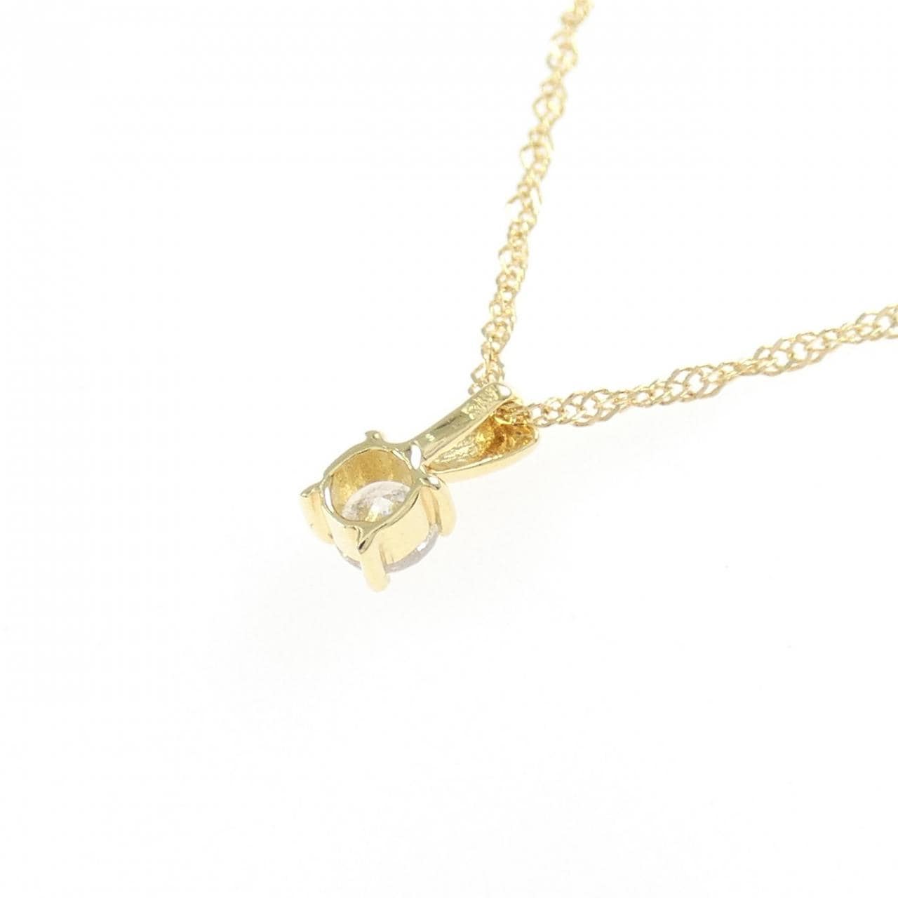 K18YG ダイヤモンド ネックレス 0.01CT