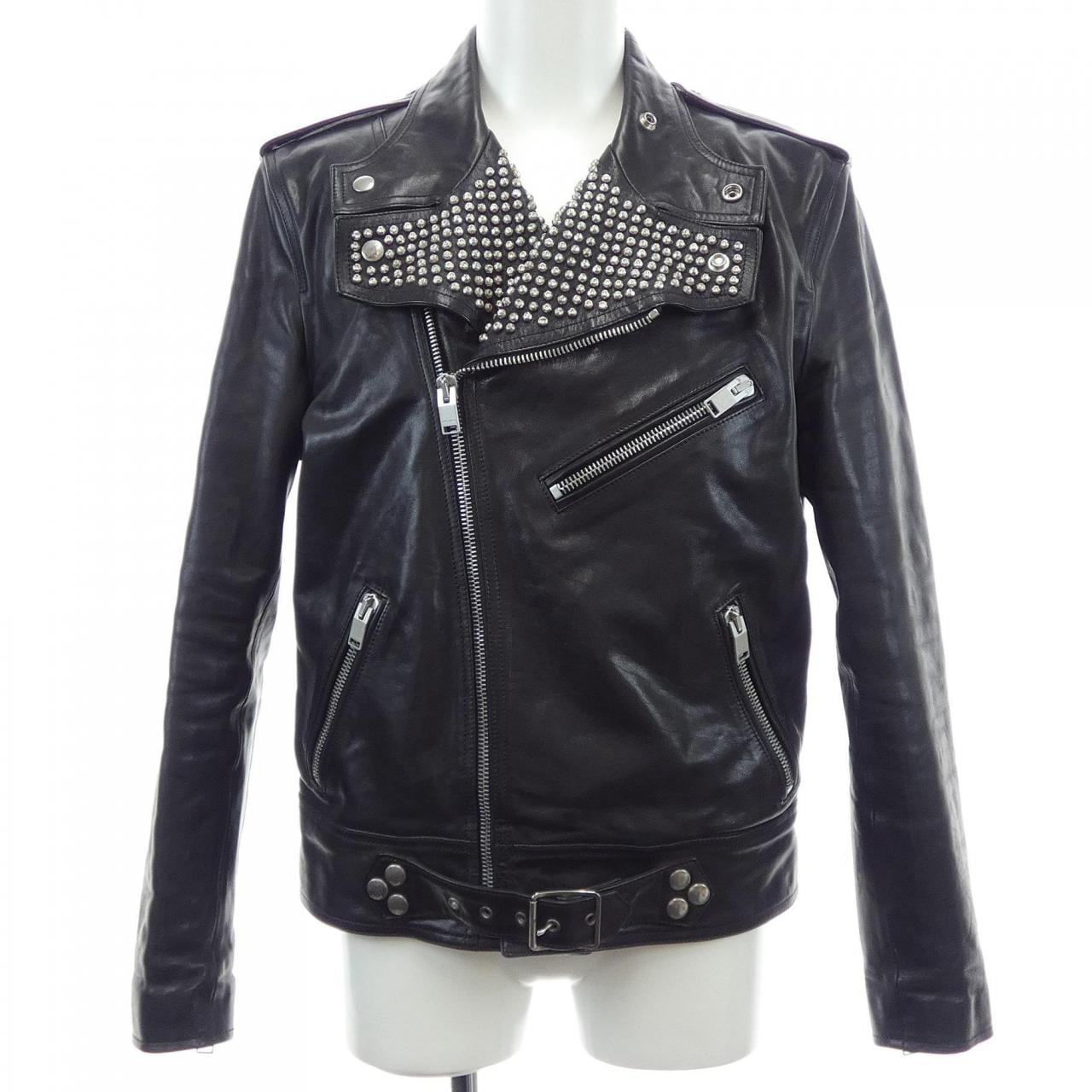 サンローラン SAINT LAURENT 361691 Y5GF1 レザーライダースジャケット