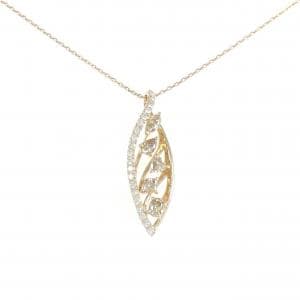 K18PG ダイヤモンド ネックレス 1.04CT
