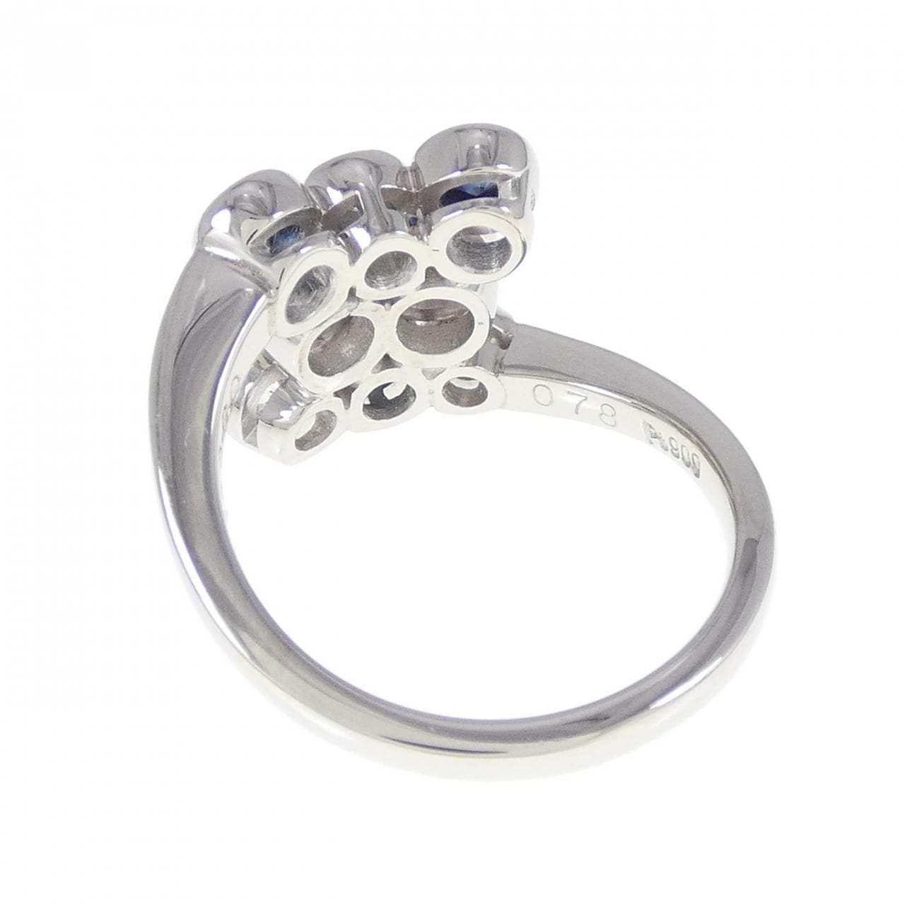 PT サファイヤ リング 0.60CT