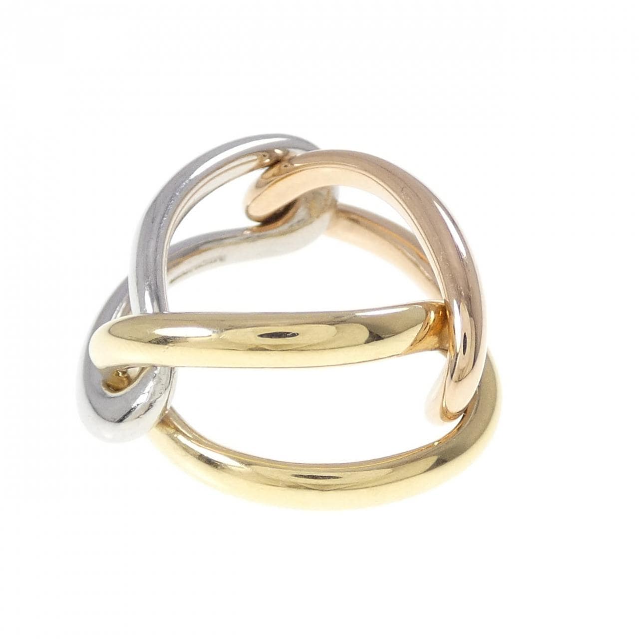 ミキモト K18YG/K18PG/PT950リング