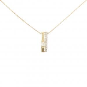 【新品】K18YG ダイヤモンド ネックレス 0.12CT
