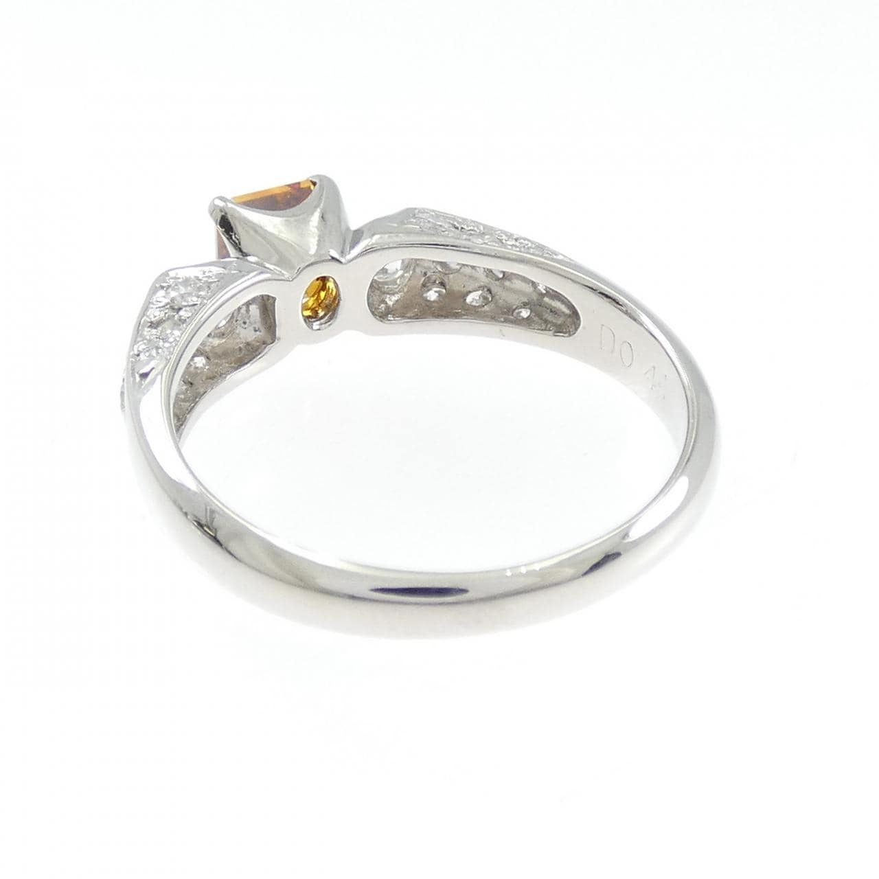 PT900 ダイヤモンド リング 0.70CT FDBYO SI2 エメラルドカット
