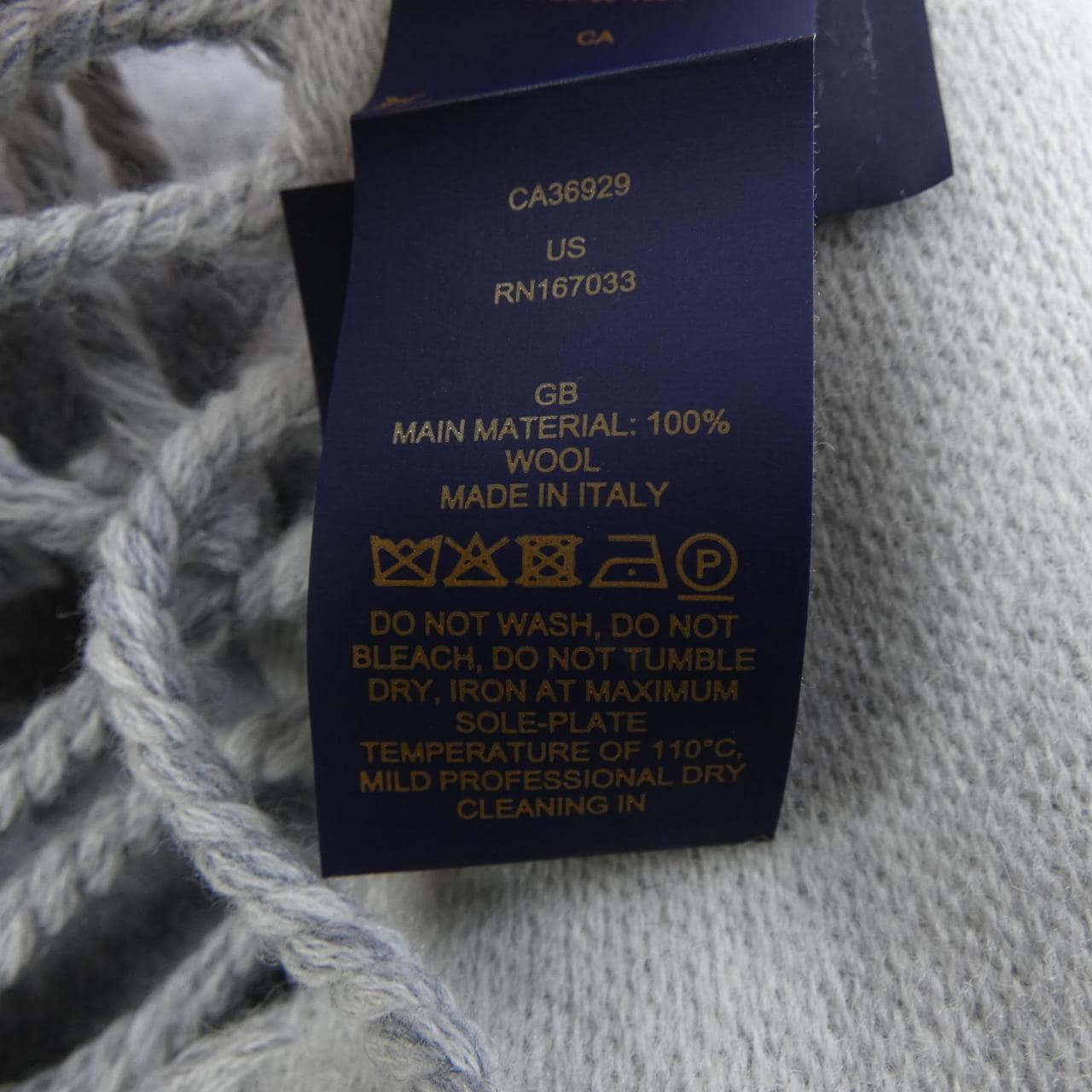 ルイヴィトン LOUIS VUITTON オール アバウト モノグラム M79226 MUFFLER