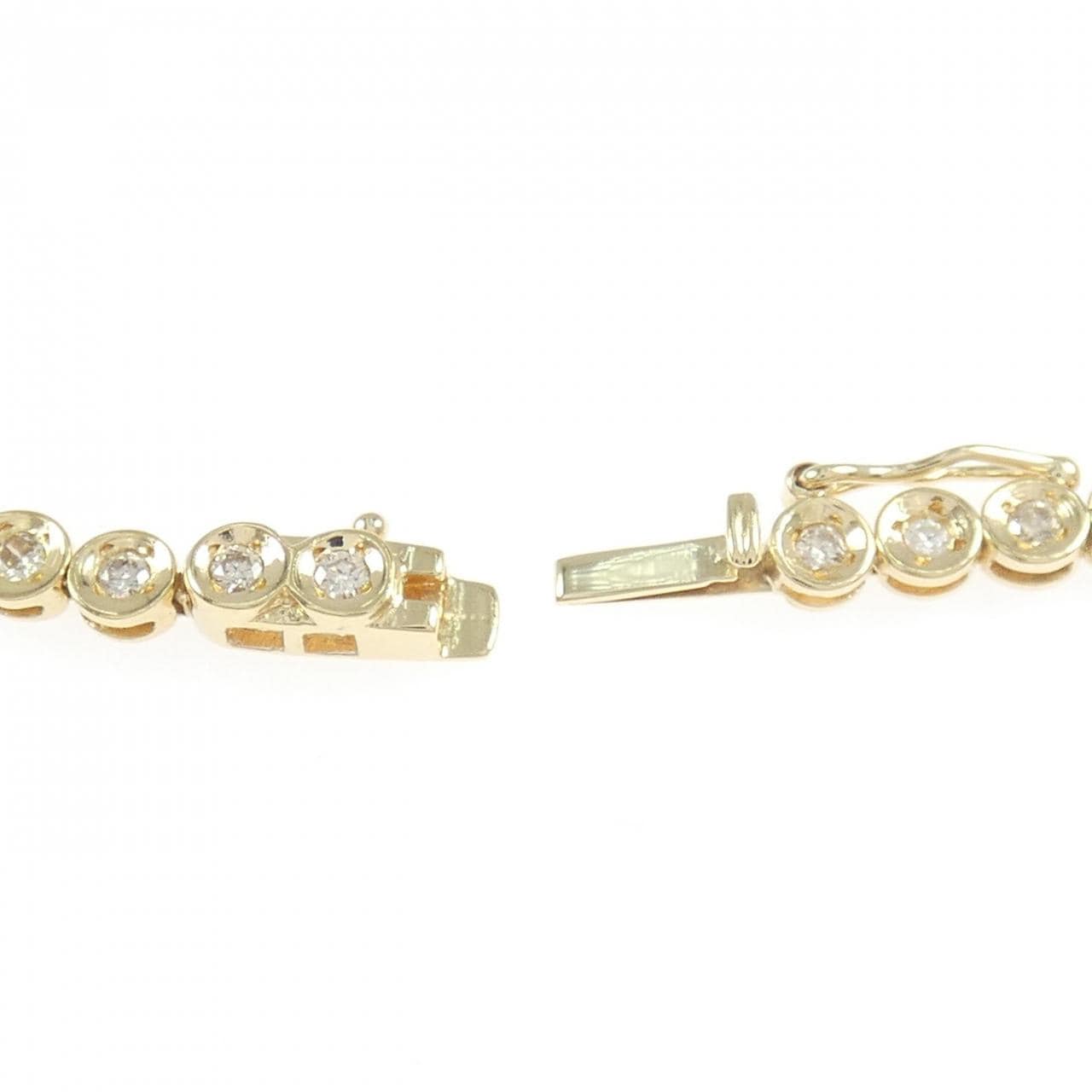 K18YG ダイヤモンド ブレスレット 1.00CT