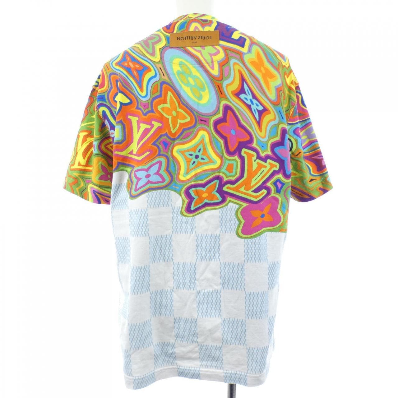 ルイヴィトン LOUIS VUITTON プリンテッドダミエLVTシャツ HKY74WNPG Tシャツ