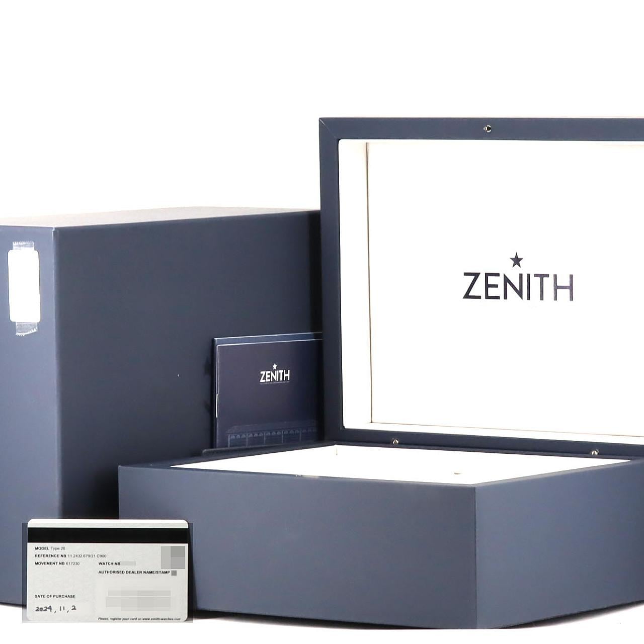 【ノーメンテナンス還元価格】ゼニス パイロットタイプ20トンアップ 11.2432.679/21.C900 SS 自動巻