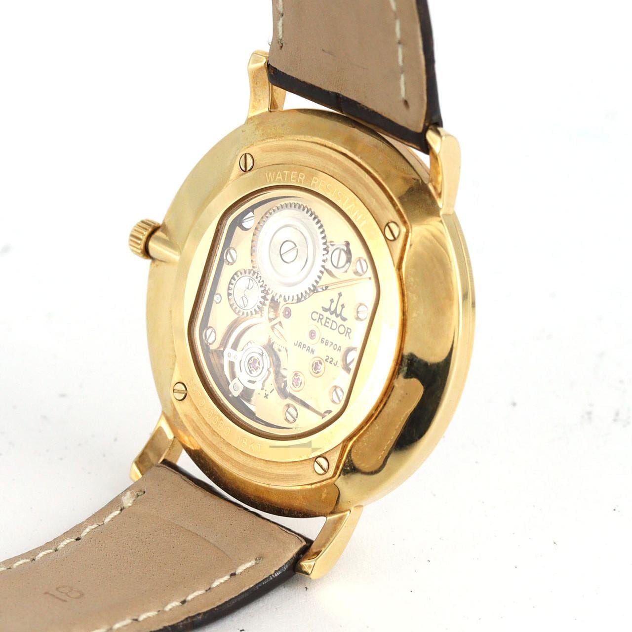 【ノーメンテナンス還元価格】セイコー クレドールシグノU.T.D　YG 6870-00B0/GBAQ976 YG 手巻