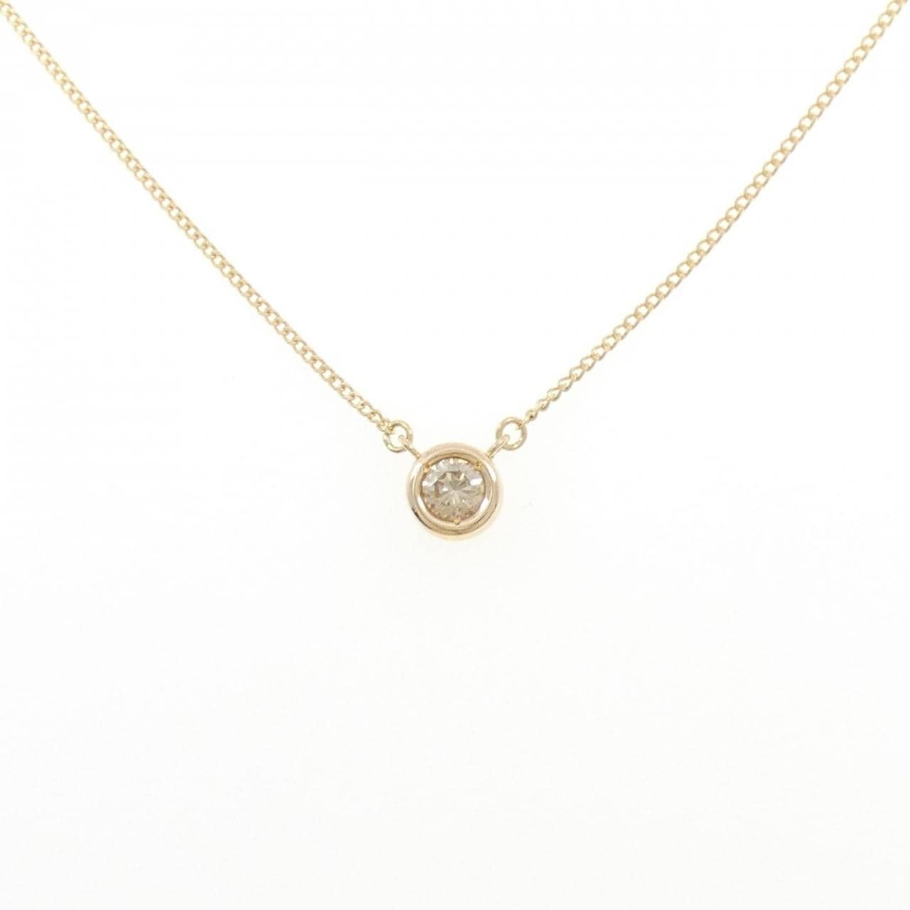 K18YG ダイヤモンド ネックレス 0.23CT