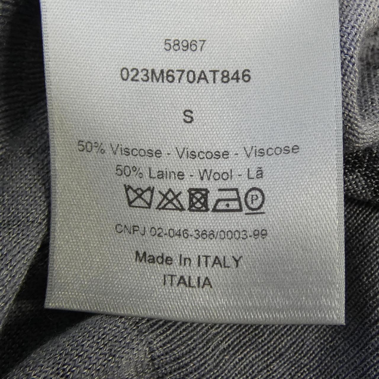 ディオール DIOR 023M670AT846 ニット