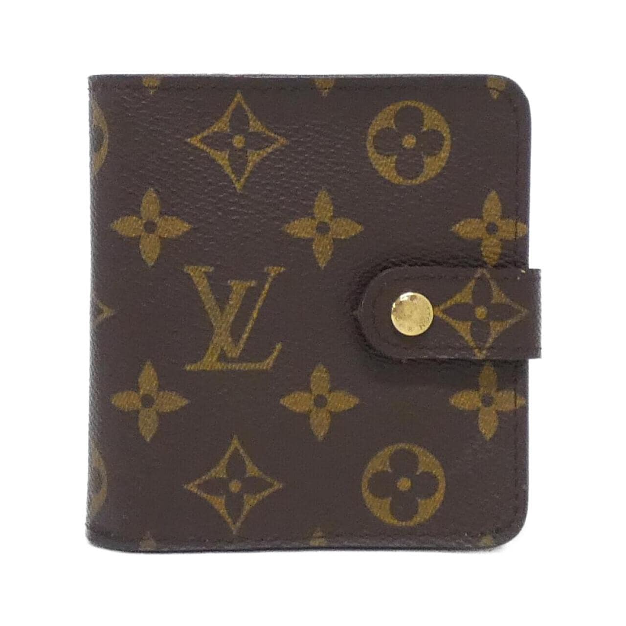 LOUIS VUITTON Monogram短款拉链钱包 M61667