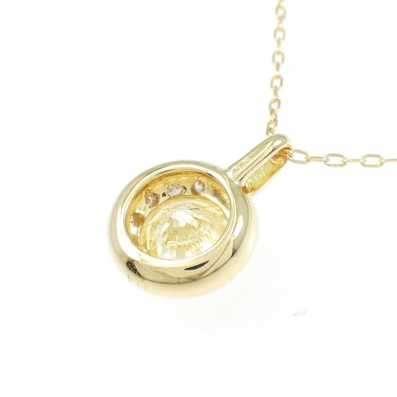 K18YG ダイヤモンド ネックレス 1.14CT