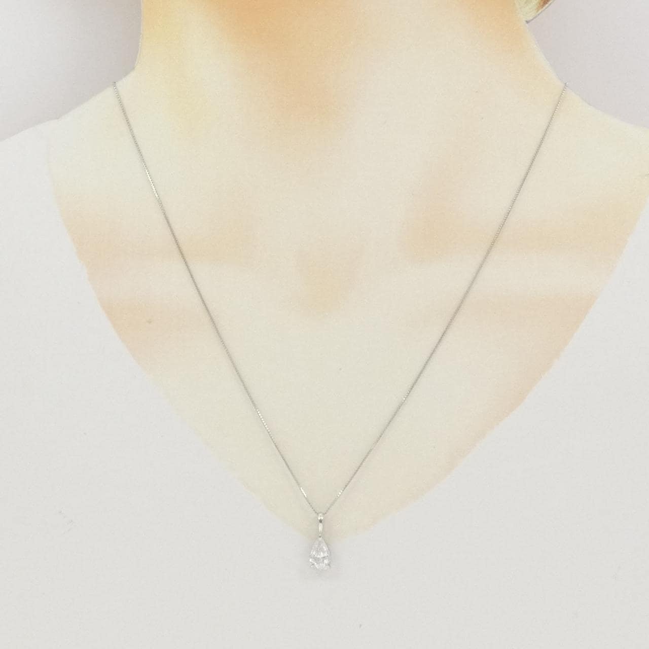 PT900/PT850 ダイヤモンド ネックレス 1.006CT