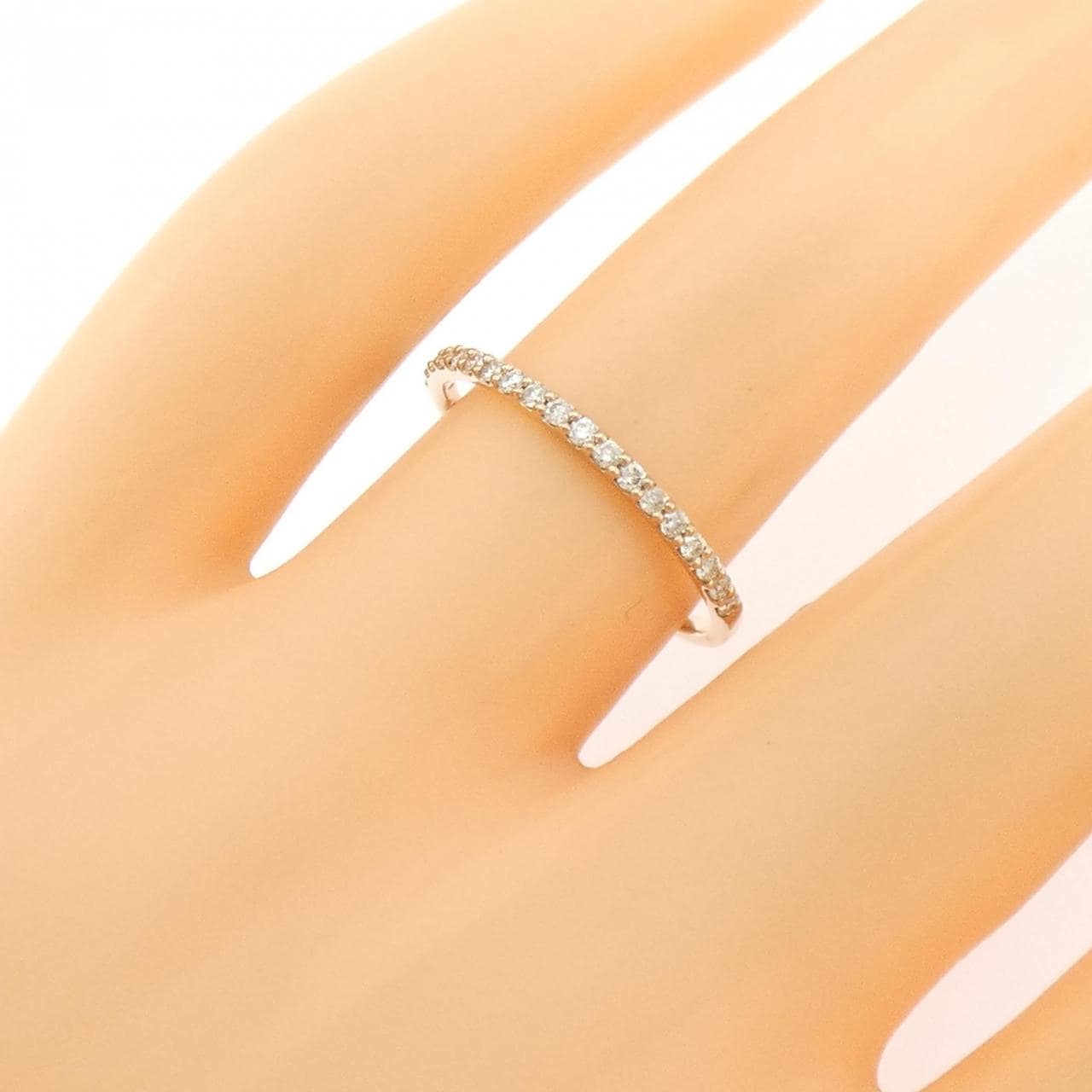 K18PG ダイヤモンド リング 0.17CT
