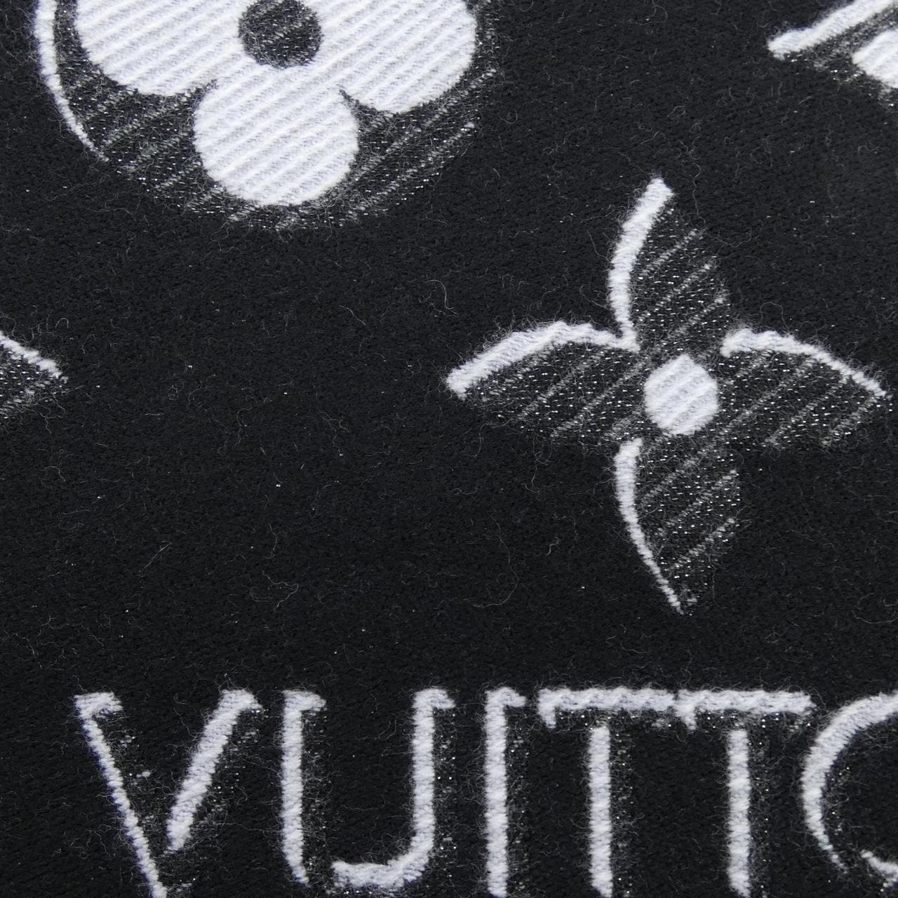 ルイヴィトン LOUIS VUITTON エシャルプLVエセンシャルシャイン M78159 MUFFLER