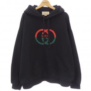 グッチ GUCCI コットンジャージープリントフーデッドスウェットシャツ 721427 XJF5T パーカー