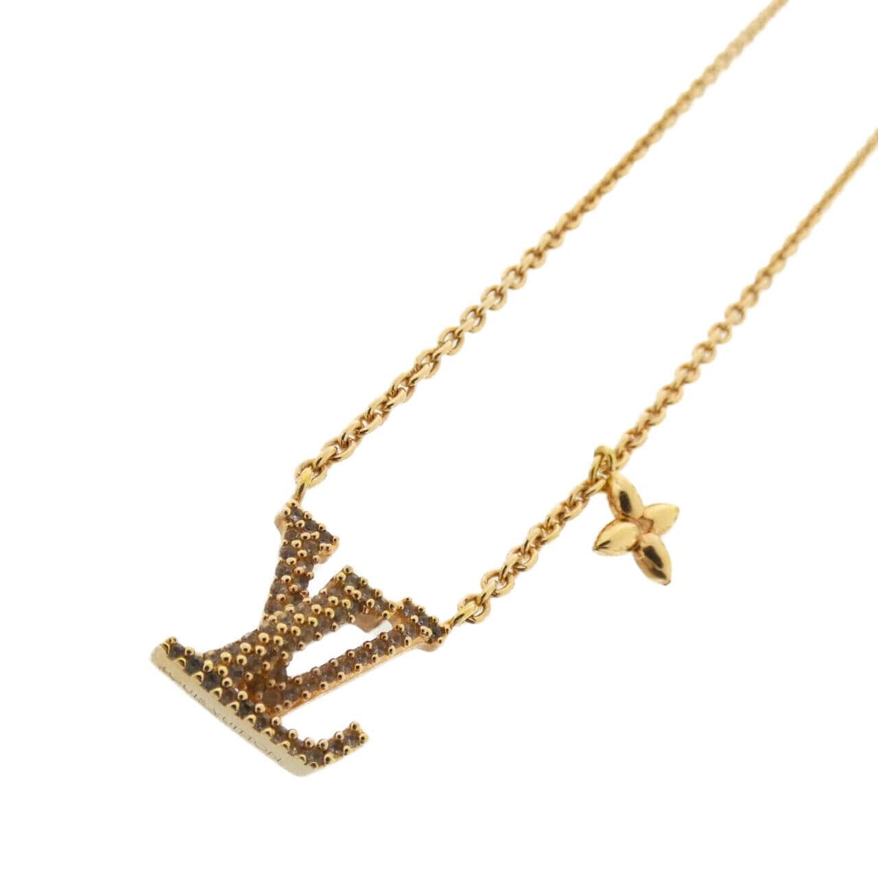 ルイヴィトン コリエL Vアイコニック M00985 ネックレス