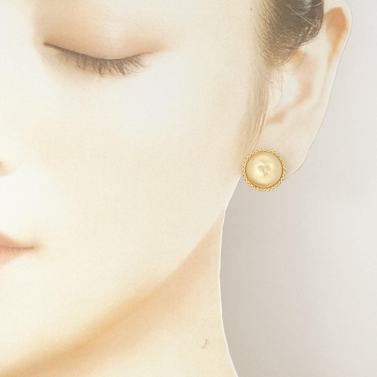 750YG/K18YG ピアス