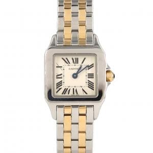 カルティエ サントスドゥモワゼルSM コンビ W25066Z6 SSxYG クォーツ