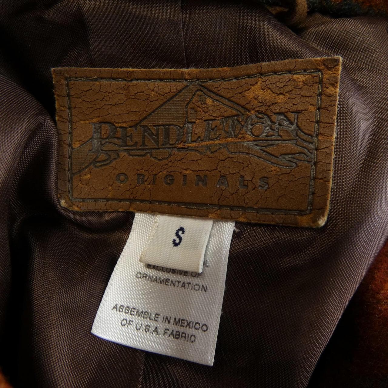 ペンドルトン PENDLETON 2001W34 ジャケット
