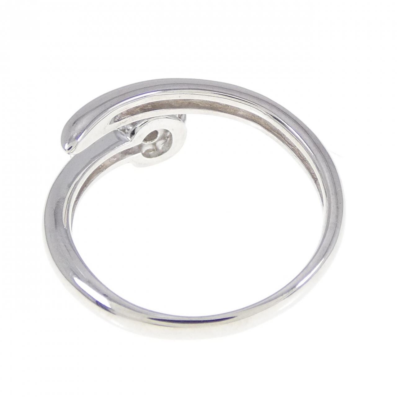 K18WG/K18PG フラワー ダイヤモンド リング 0.20CT