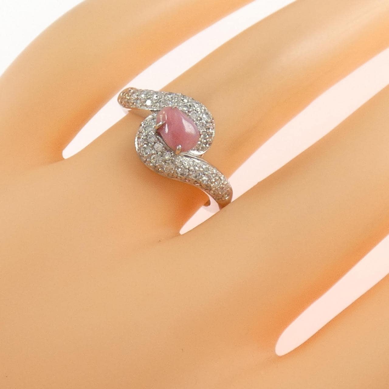 PT900 コンクパール リング 0.54CT
