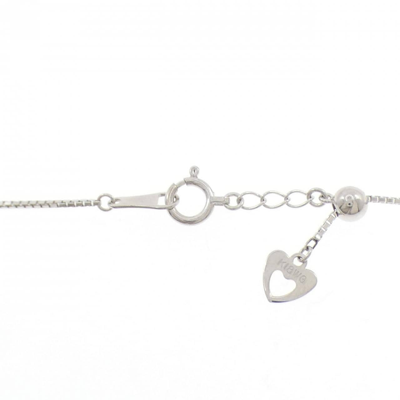 K18WG ダイヤモンド ネックレス 1.00CT