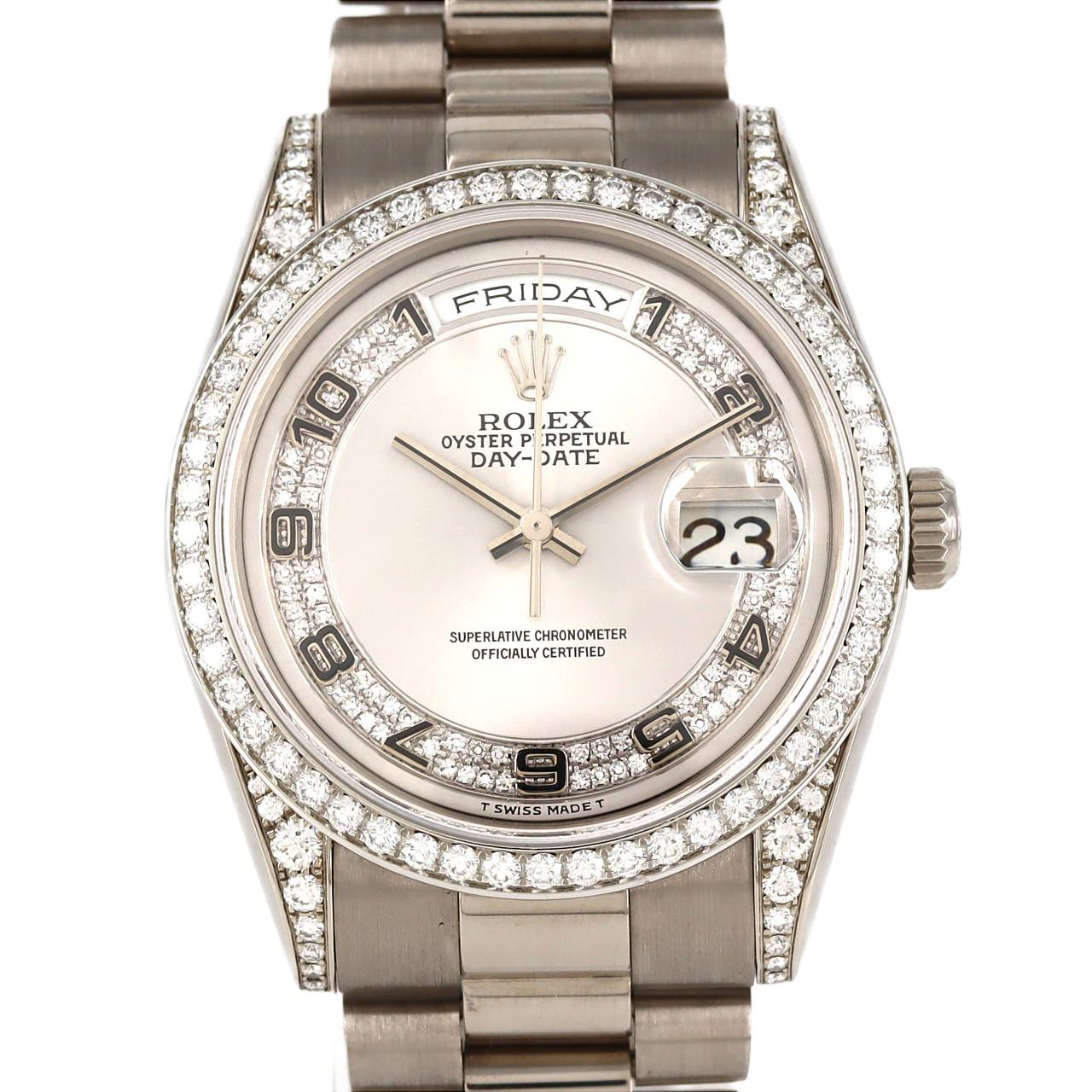 ROLEX Day-Date 118389MA 白金自动上弦D